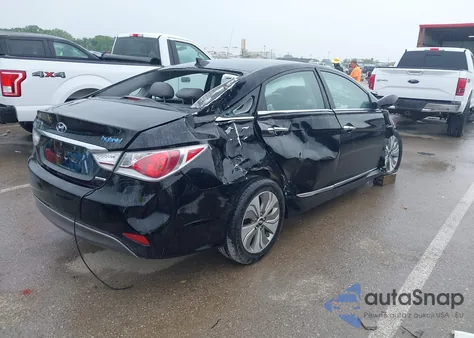 2013 Hyundai Sonata Hybrid from USA, damaged, VIN KMHEC4A4XDA098830